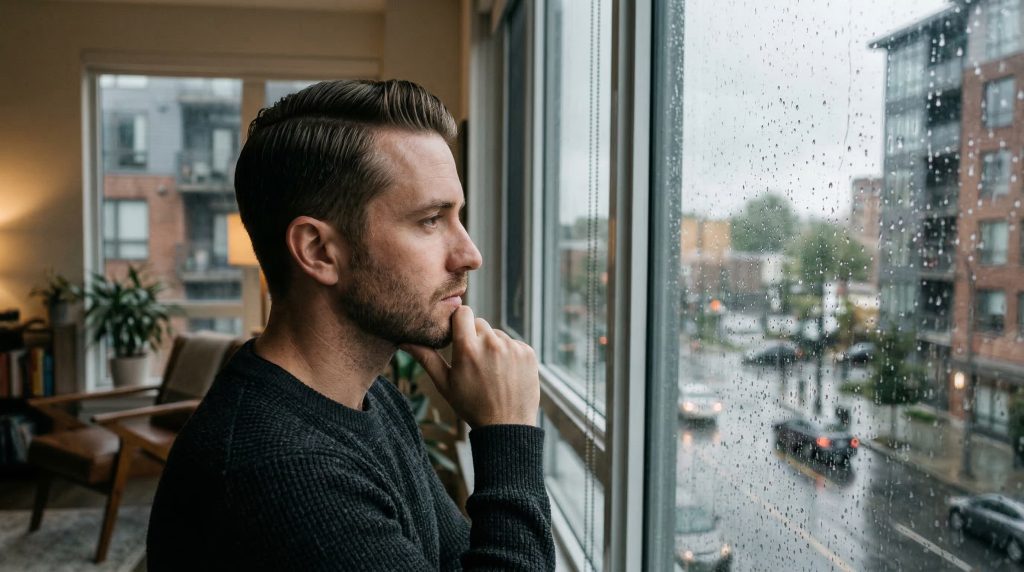 men's slick side part vs messy undercut — two versatile hairstyles for modern professionals